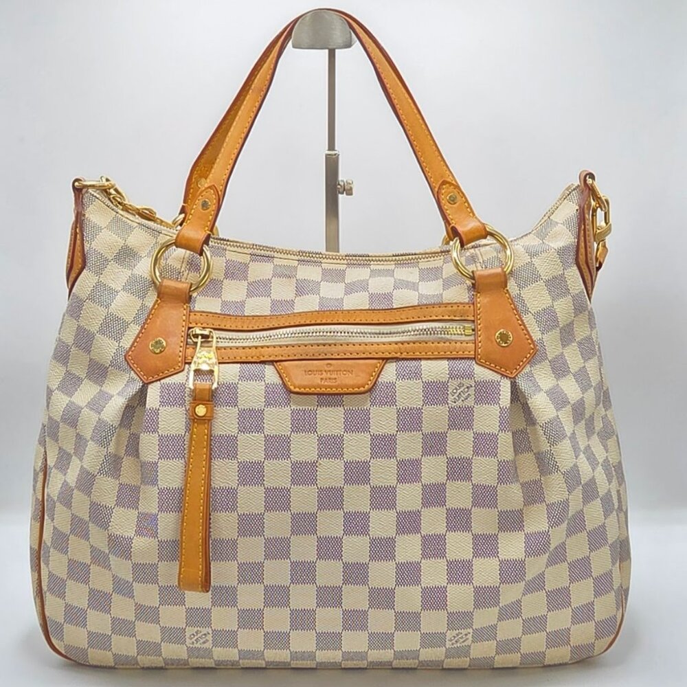 Women's Damier Azur Evora MM